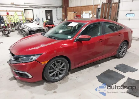 2020 Honda Civic Ex from USA, damaged, VIN 19XFC1F34LE214946